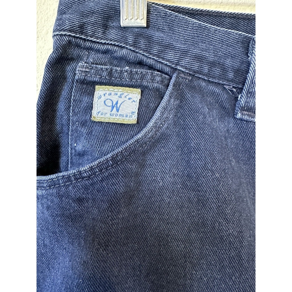 Wrangler for Women Jeans Blue Denim Tapered High Rise Retro Western 18x32‎ - Picture 3 of 9